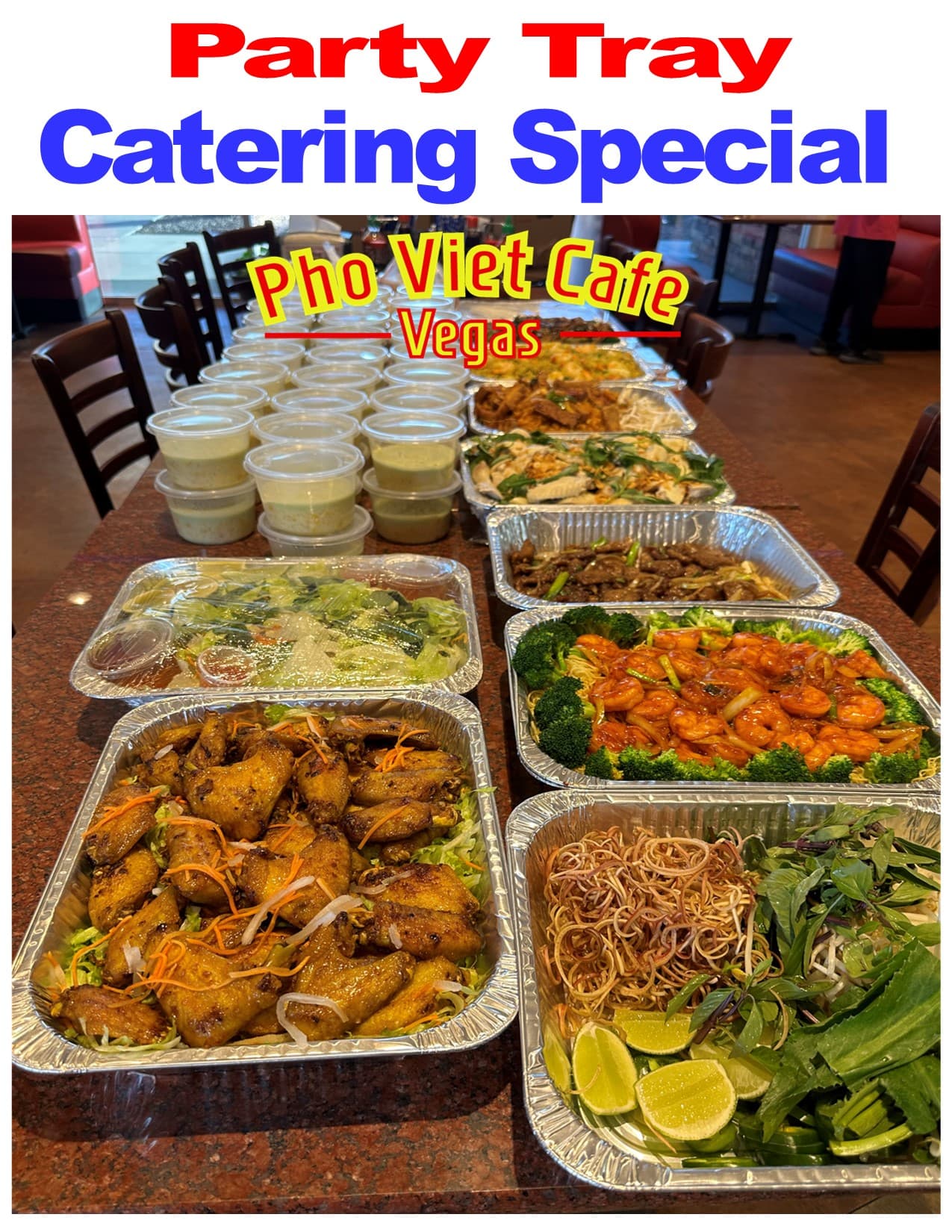 Tourist Groups catering at Phở Việt Café Vegas